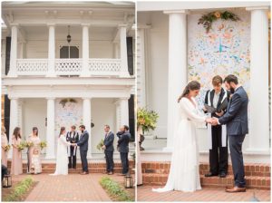 Leslie Alford Mims House Wedding ceremony
